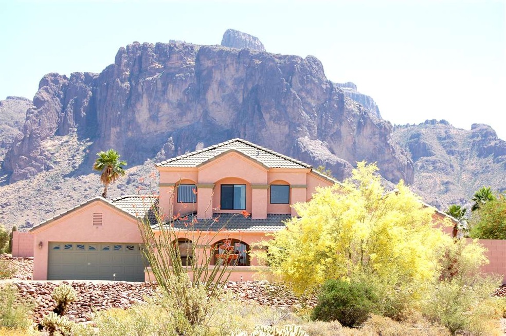 front with mountain