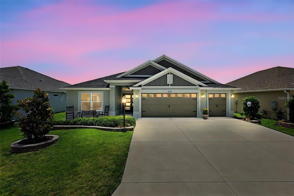 Twilight Front Elevation