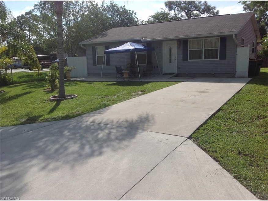 Front of the house