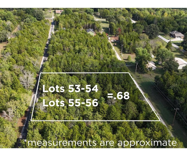 Lots 53-56 with boundary lines