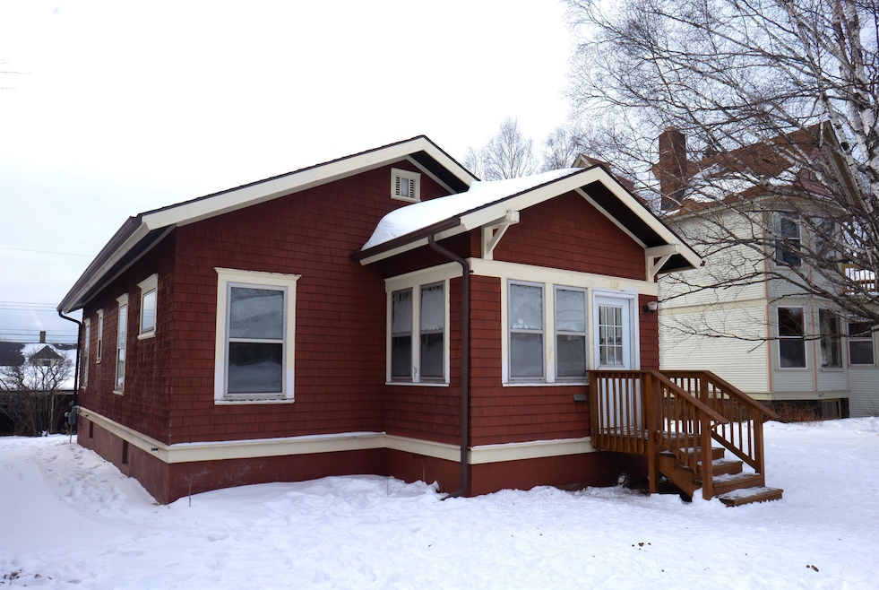 View of snow covered exterior