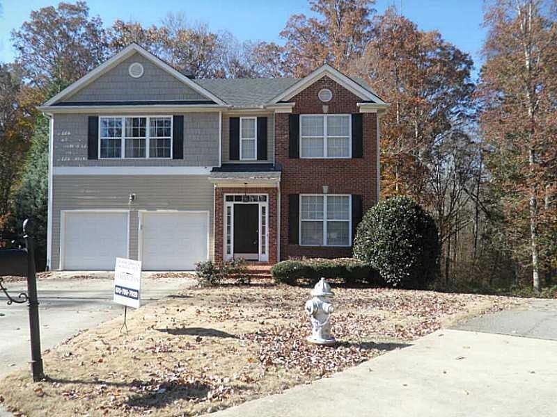 Exterior Front. Best lot in neighborhood!  Nature 