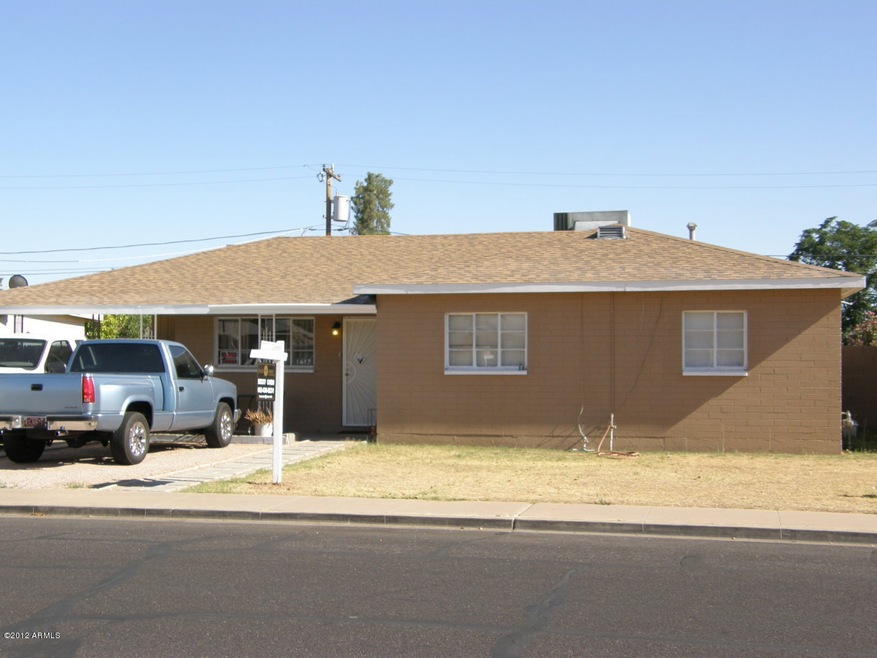 front of home