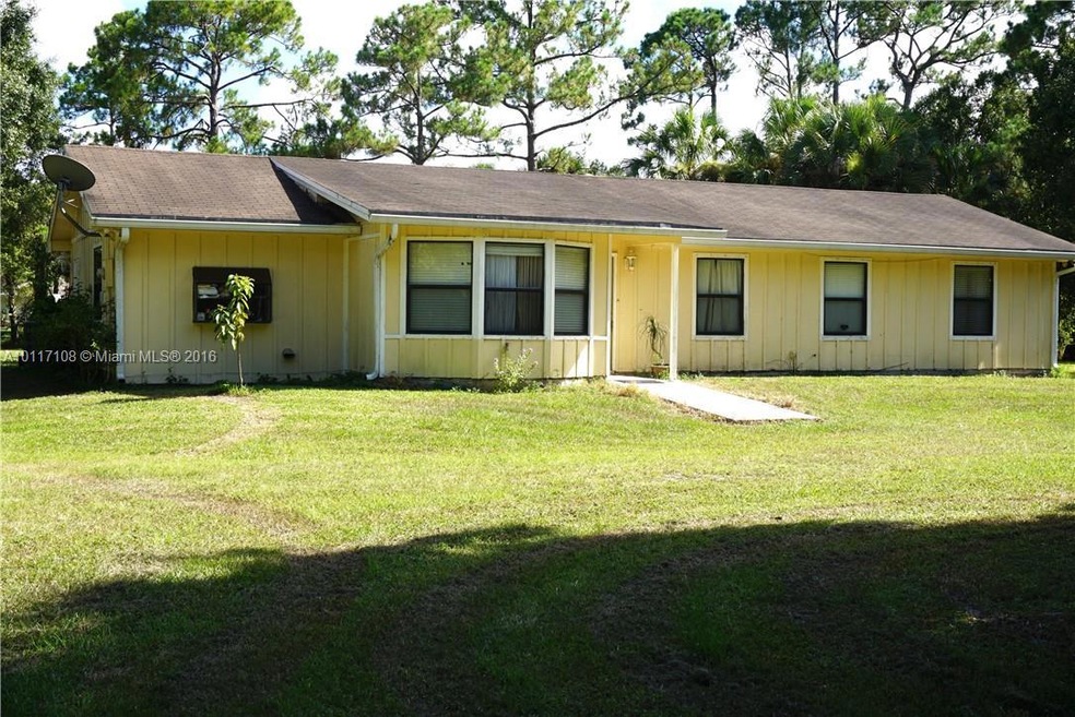 Front of the house