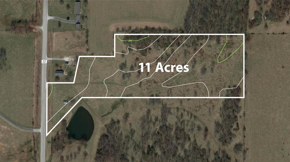 0 Hwy ZZ 11 Acre Aerial