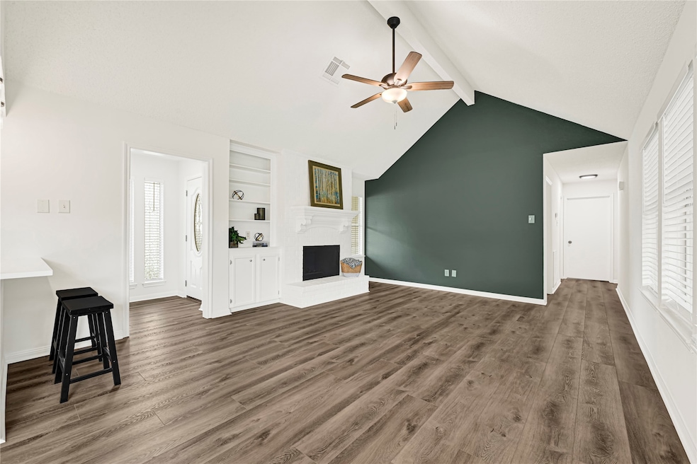 high ceilings in living