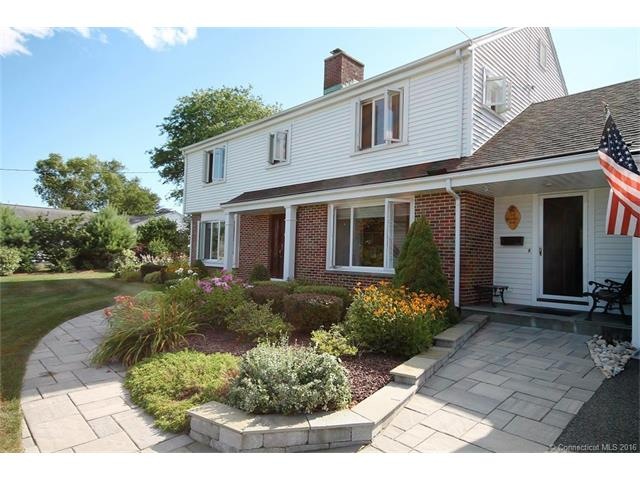 Front walk, two entrances.