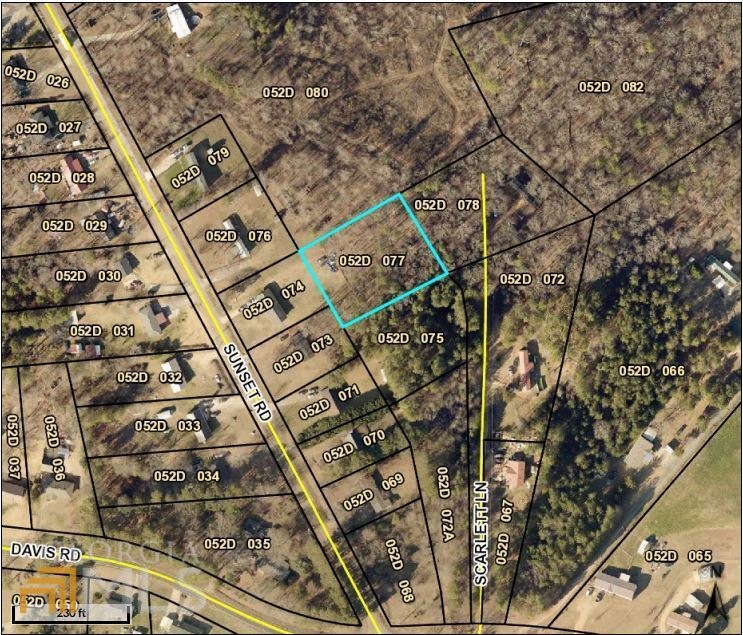 Tax Assessor's Aerial Map