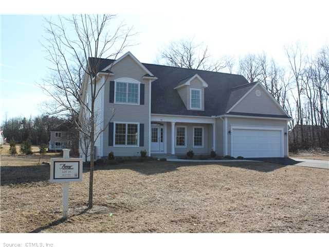 Exterior Front. Pecoy Built New Construction