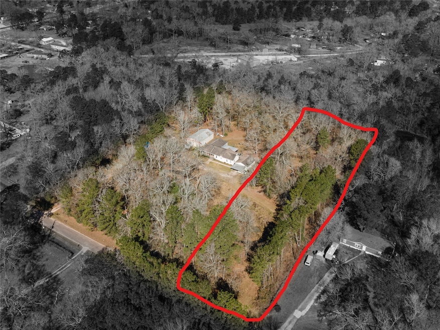 Deep Partially Wooded Lot and Partially Fenced