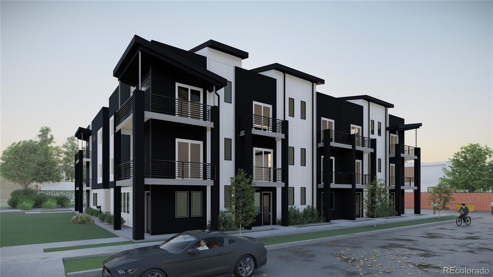Brand new townhomes near Sloan's Lake with balconi