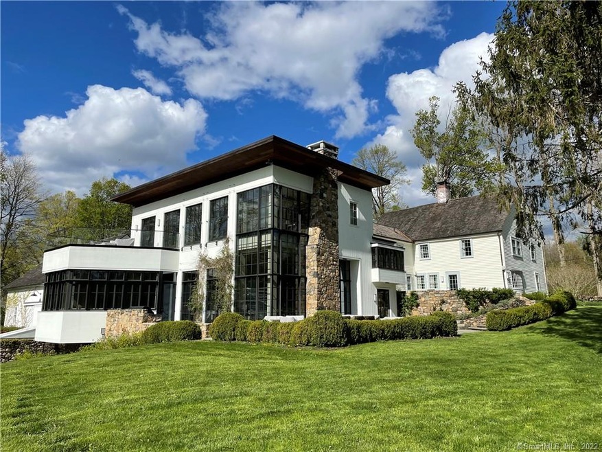 Dramatic modern addition.