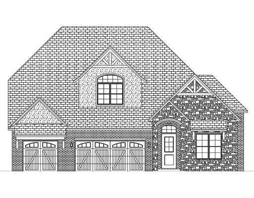Exterior Front. Artist Rendering.  Actual exterior subject to change.