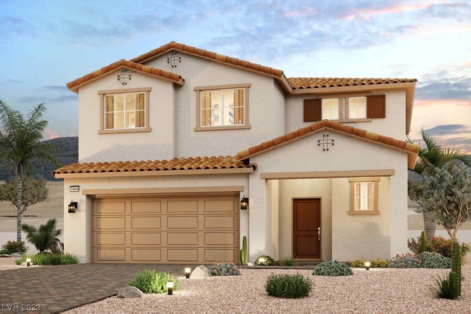 Plan 1943 - Mediterranean Elevation ~ Rendering