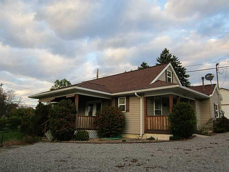 Exterior Front. Front and side