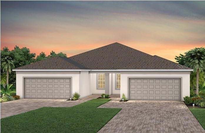 Exterior Design. Artistic rendering for this new construction home. Pictures are for illustrative purposes only. Elevations, colors and options may vary.