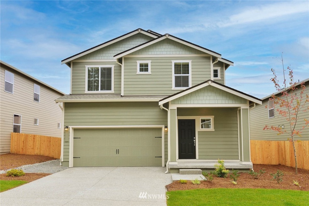 Example of the Cypress floor plan to be located at 4548 Sand Dollar St