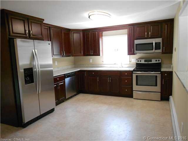Kitchen. New tile, cherry cabinets, granite counte