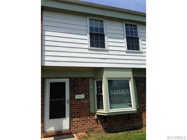 Front of home.