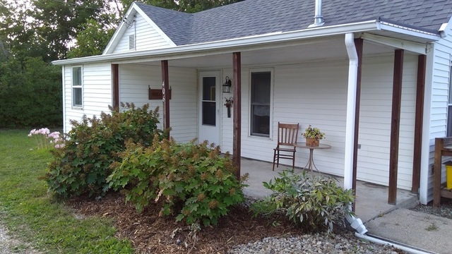 Enjoy your mornings on your new front porch.