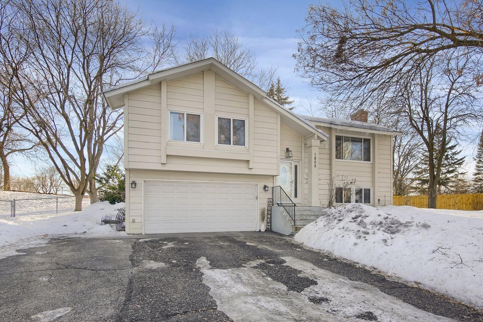 Welcome Home to 1805 E 115th St., Burnsville! This lovely home is located on a cul-de-sac and has a fully fenced in backyard overlooking North River Hills Park!