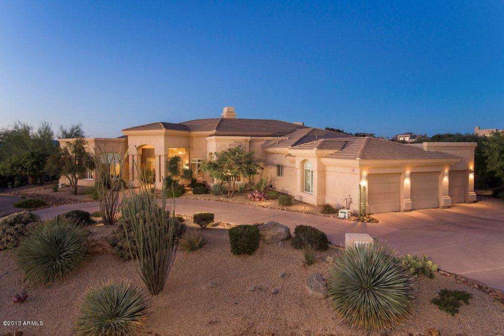 Front Elevation with Circular Driveway