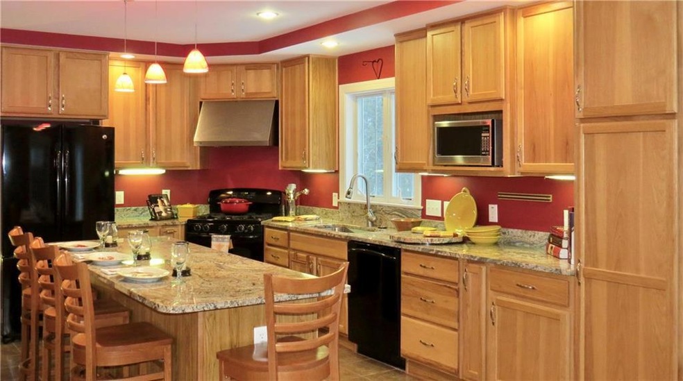 Ample Storage and Granite Countertops