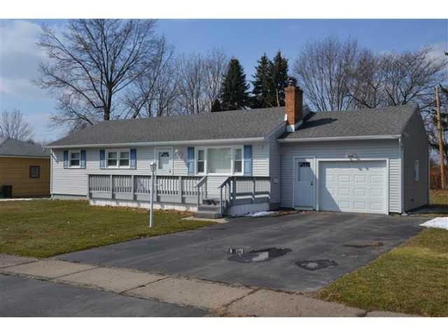Exterior Front 4 Marilou Dr Gates Vinyl Siding! Te