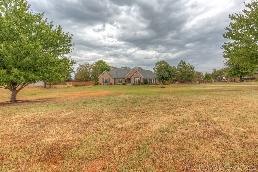 Beautiful one story home, little over one acre, fu