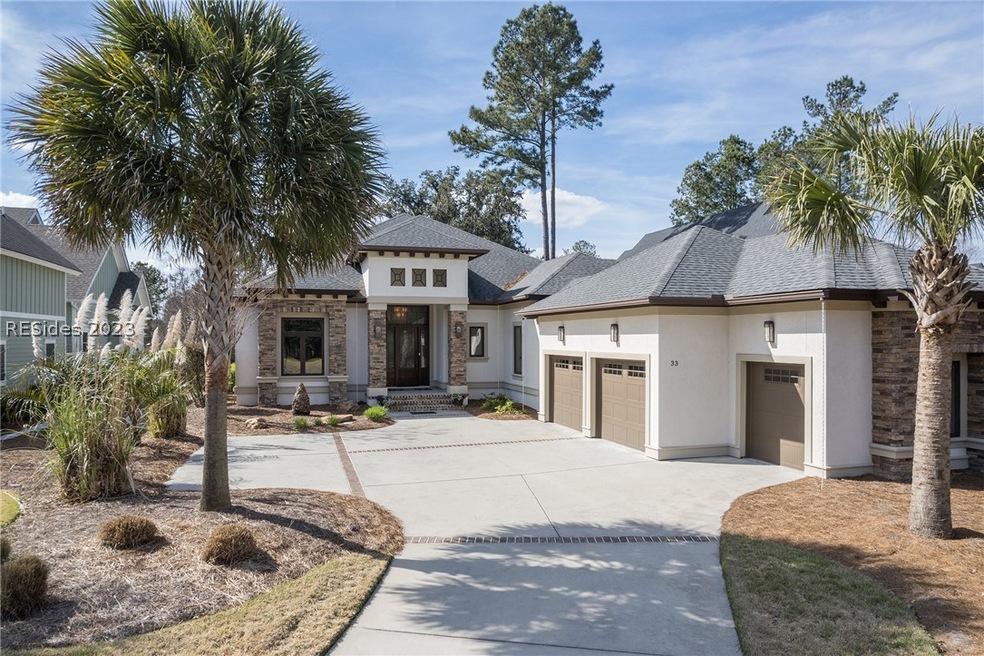 Distinct Architectural design on Corner Home site