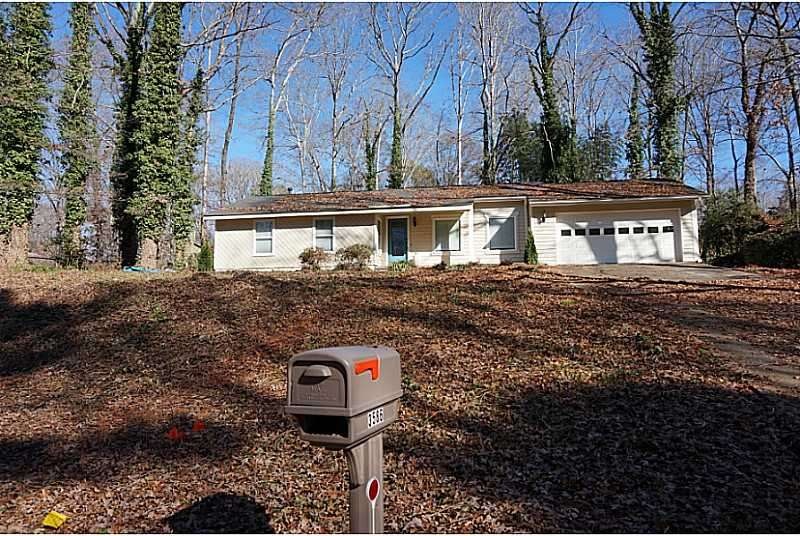 Exterior Front. House sits back off of the road.