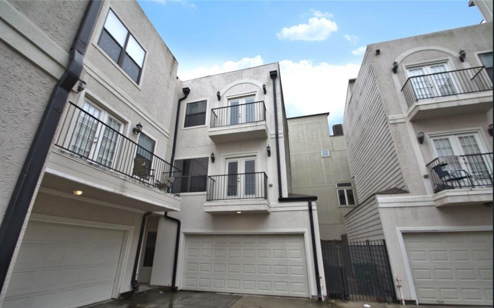 Front View of Townhome