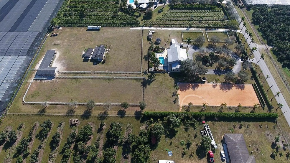 aerial of compound