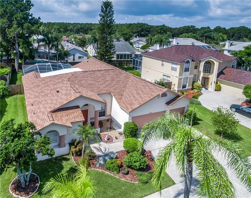 Aerial view of home.  This is one of the nicest ne