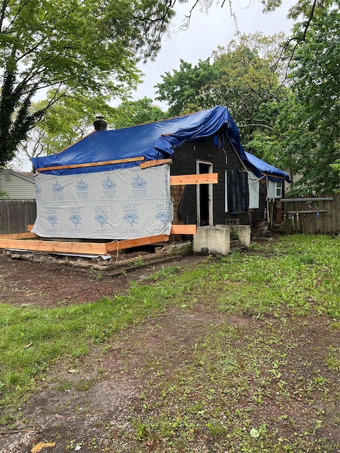 Back of Structure