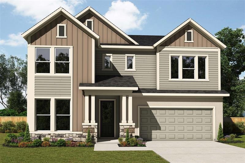 Front Exterior Rendering *paint colors may vary