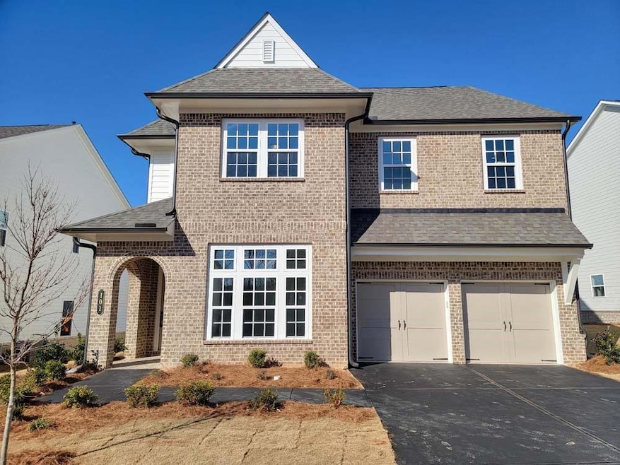 Popular Leyland Plan - Two-story Craftsman-style -
