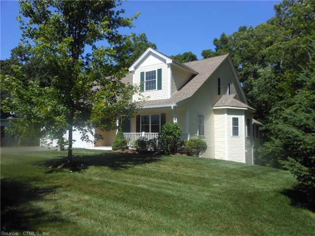 Exterior Front. Private with great yard.