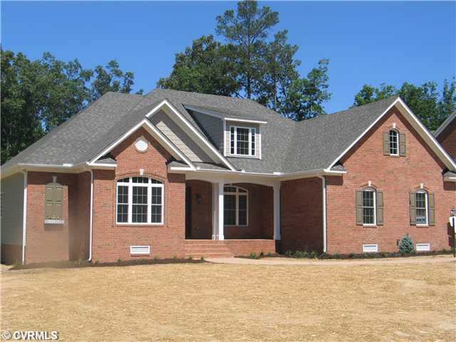 Exterior Front - Same home being built, but this o