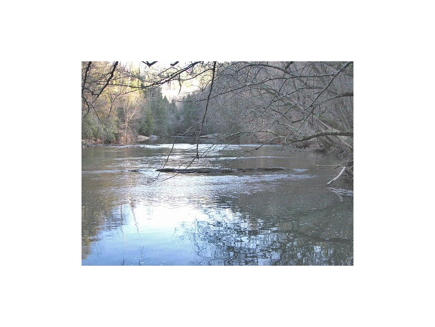 The Chestatee River is wide and scenic
