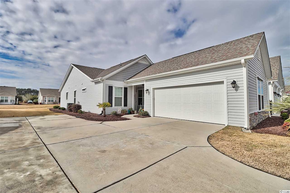 End unit with a 2 car garage!