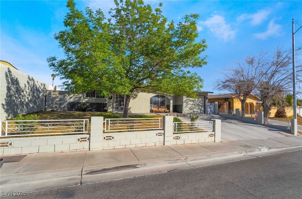 View of property hidden behind natural elements fe