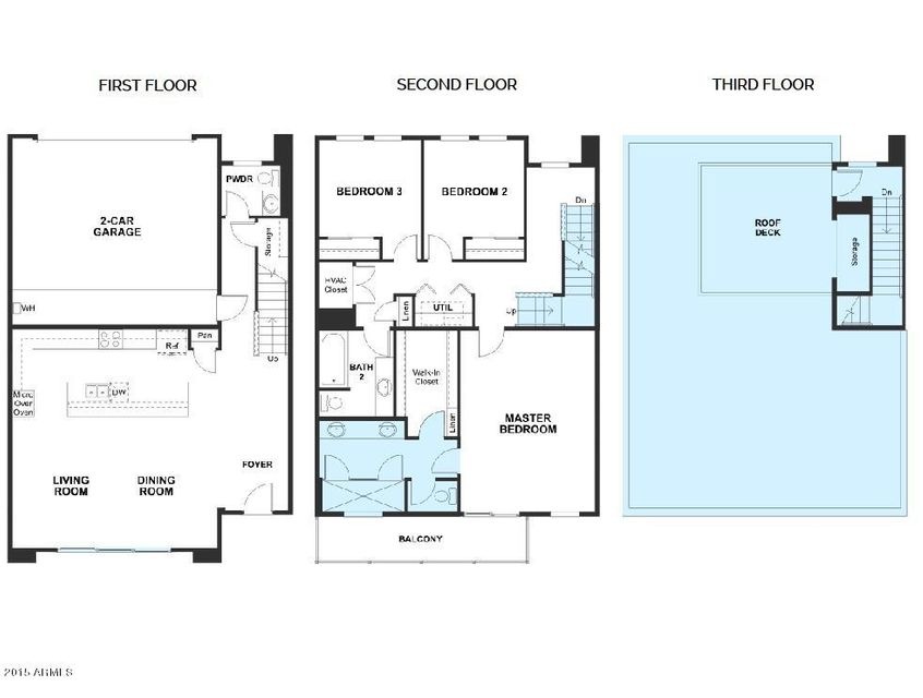 Melrose Floorplan (with Rooftop)