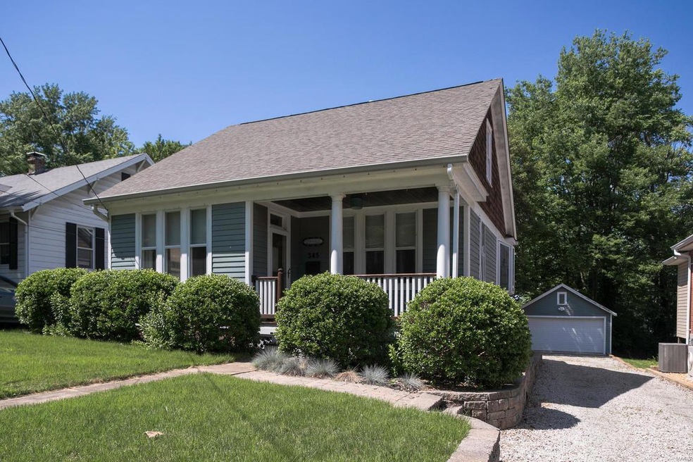 Welcome to 345 Atalanta.  This 2BR 1920s bungalow with a cottage-style feel offers great curb appeal featuring a covered front porch and columns.