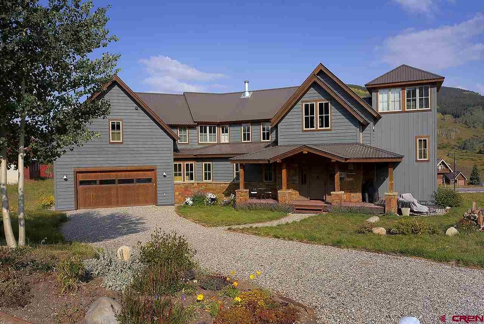 Driveway and front entry