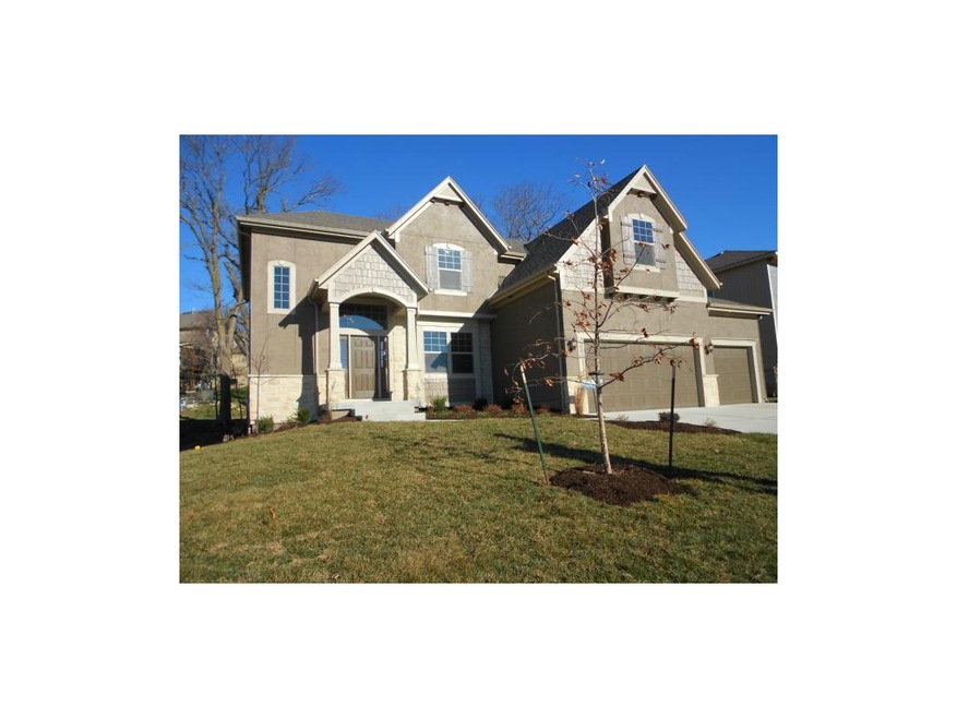 Fabulous stone & stucco front elevation.