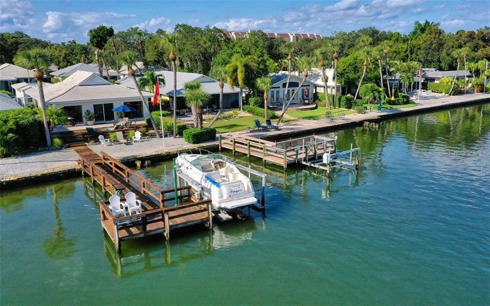 Dock, Boat, two patios - Wow!