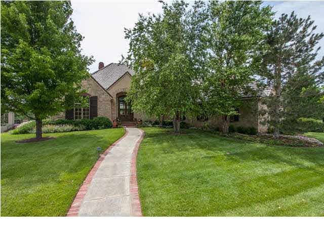 FRONT EXTERIOR W/GORGEOUS LANDSCAPING