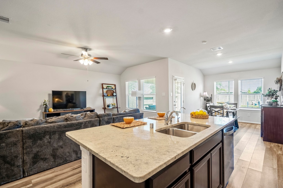 Your kitchen has been upgraded with granite counte