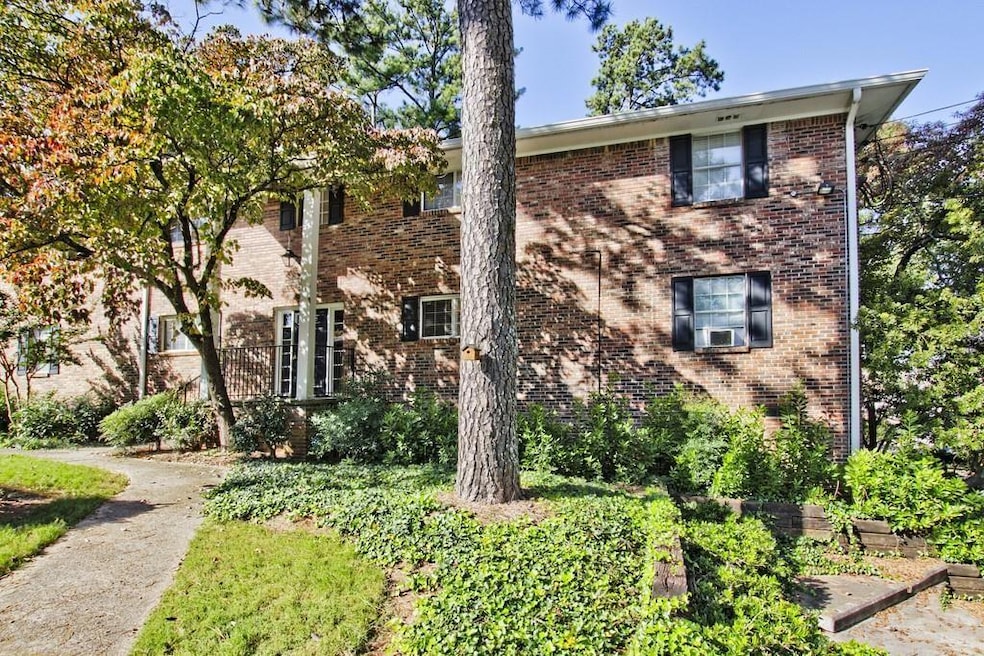 View of home's exterior with brick siding
